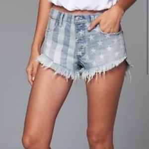 Abercrombie size 2 high rise 🇺🇸 American flag